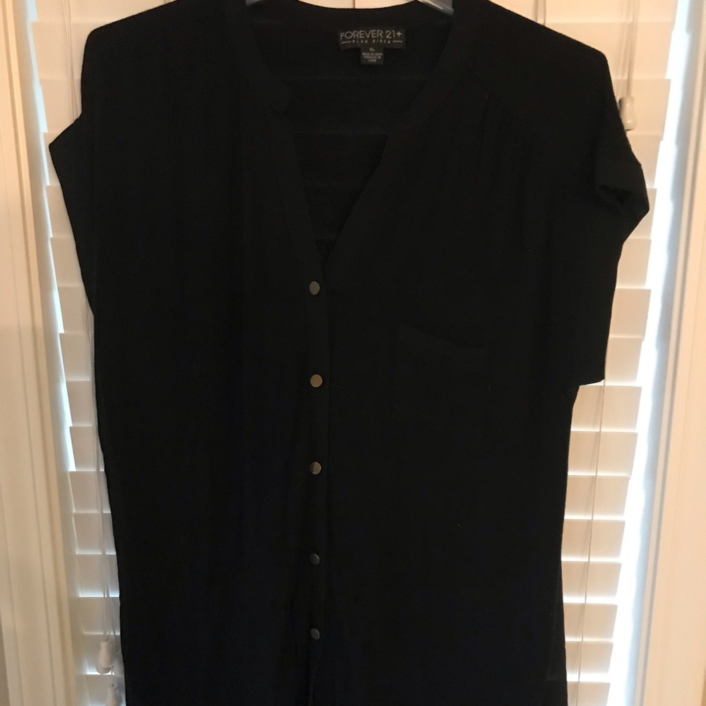 Super cute Forever 21 sheer back top